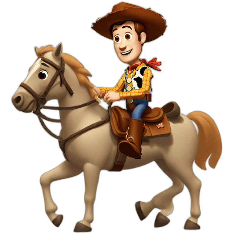 Woody toy story emoji