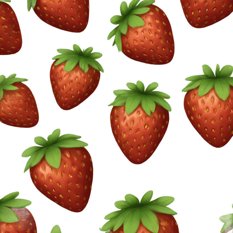 Strawberries emoji