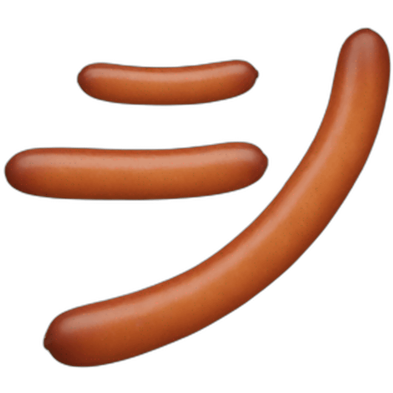 sausage emoji