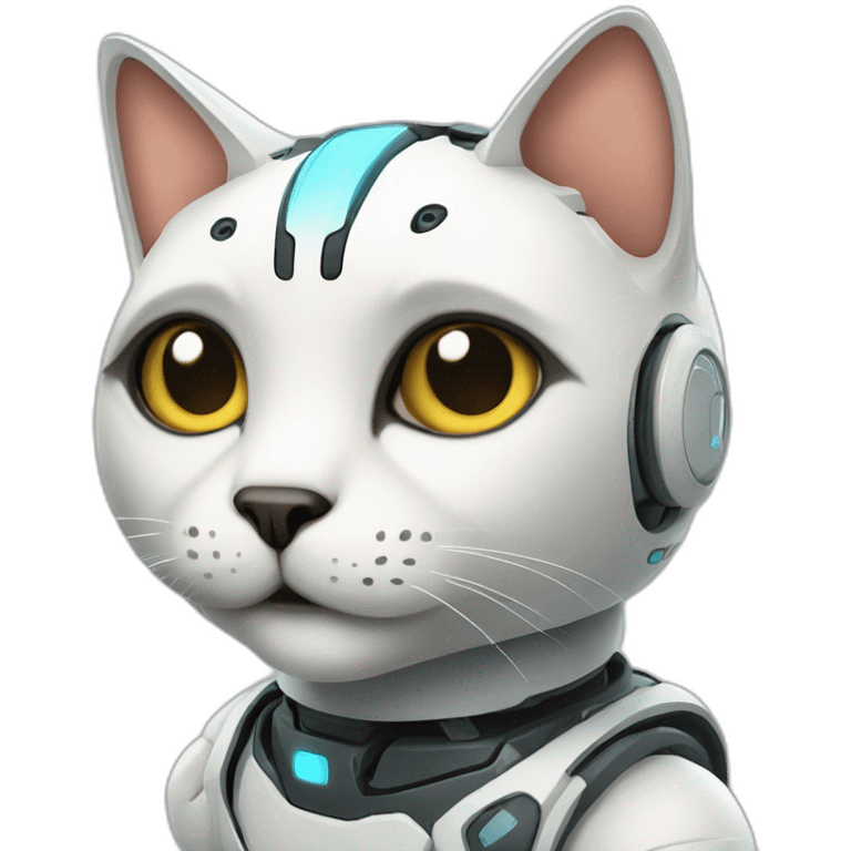 ciber cat robot emoji