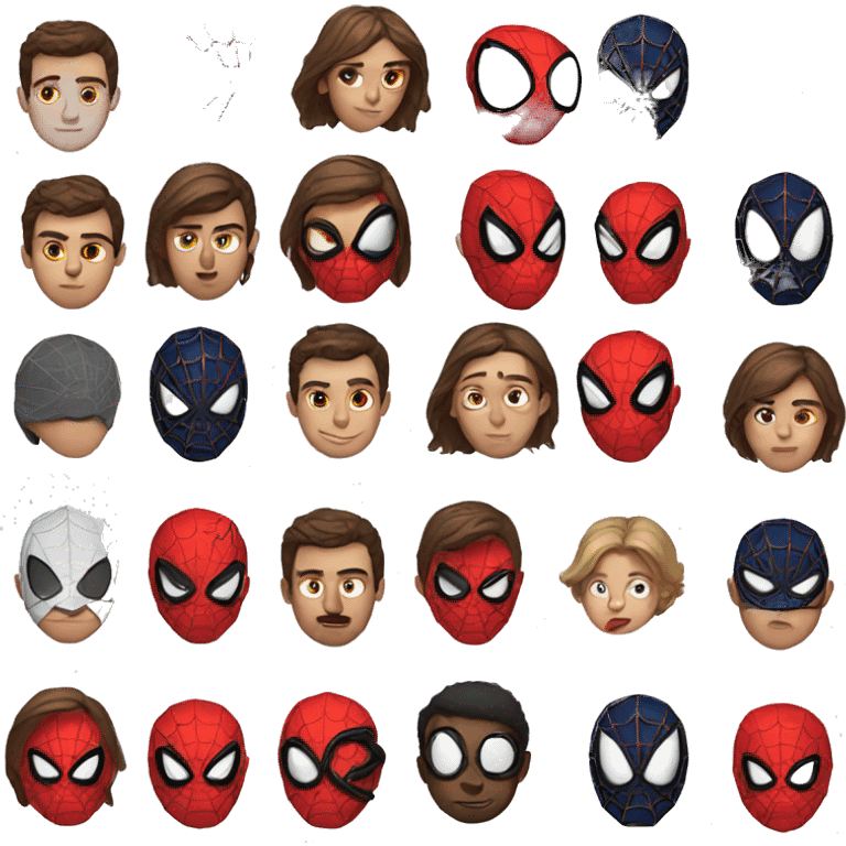 Spiderman emoji