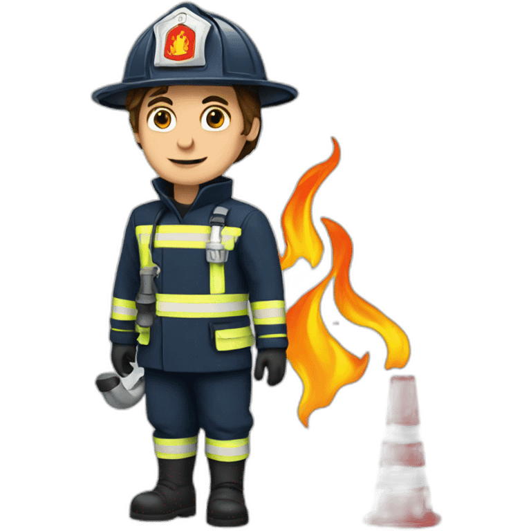 french firefighter emoji