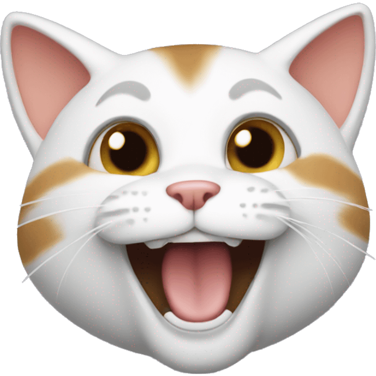 excited cat emoji