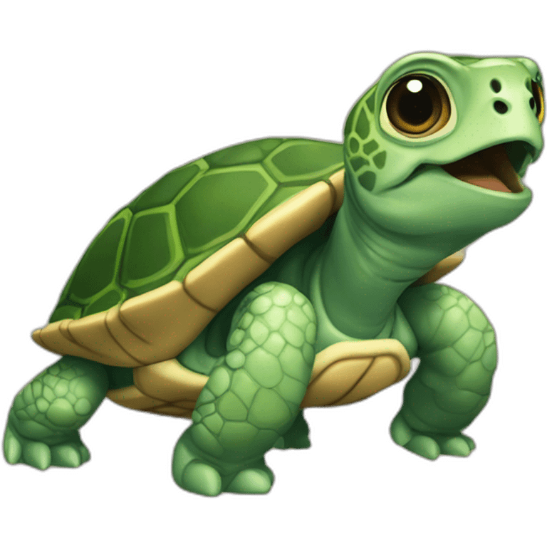 tortuga rapida emoji