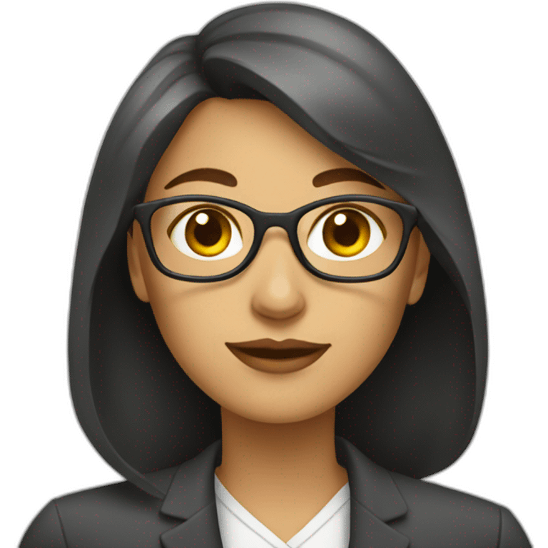 female art educator researcher emoji