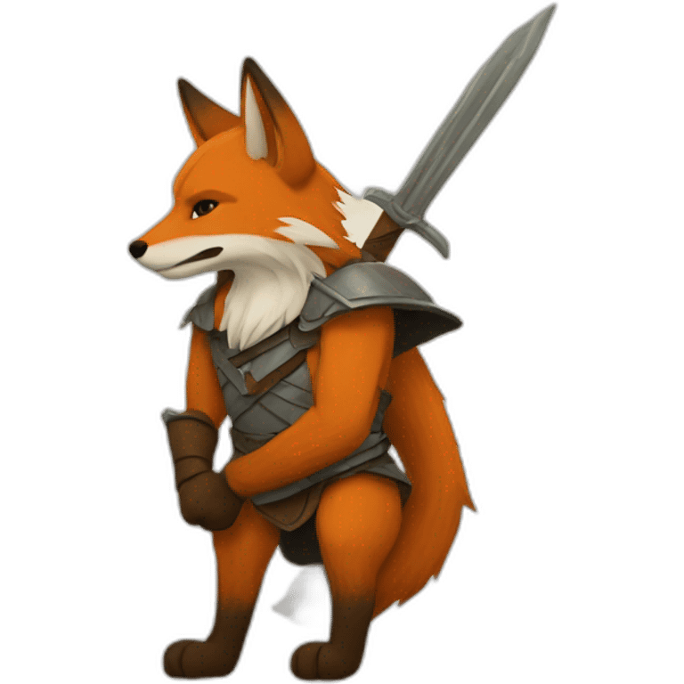 warrior fox sigil emoji