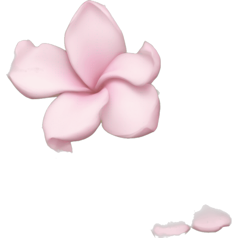 Light pink gardenia emoji