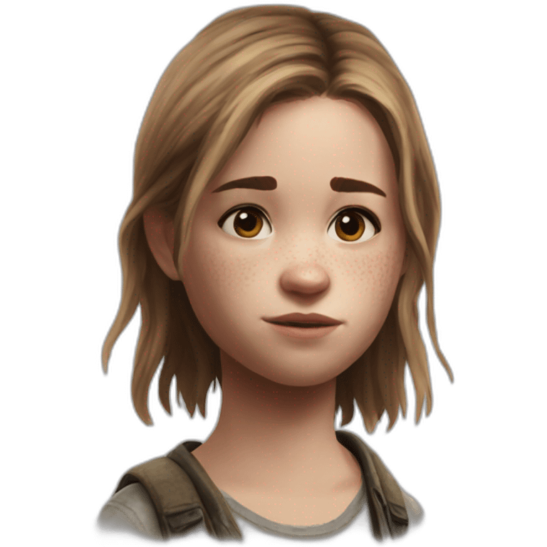 Young Ellie last of us emoji