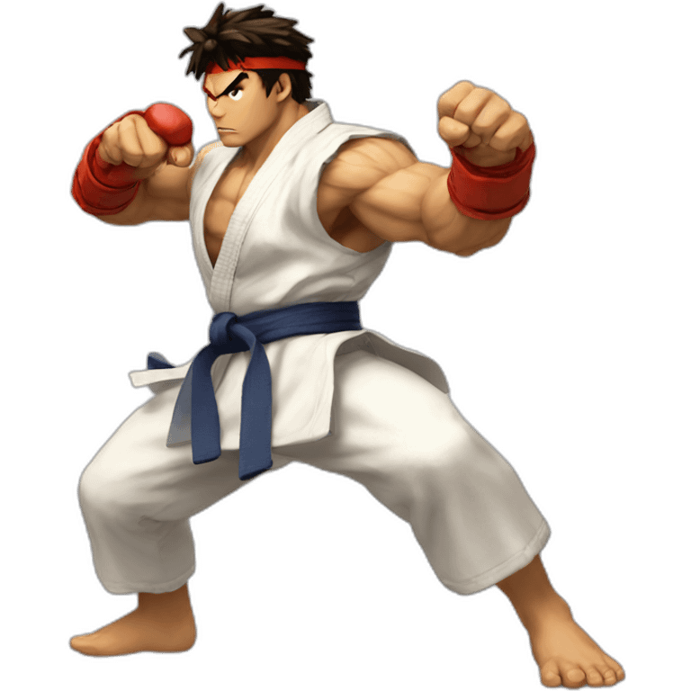 street fighter ryu hadoken emoji