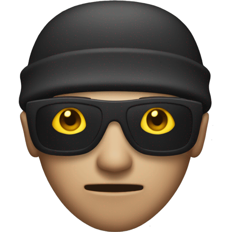 Bank robber emoji emoji