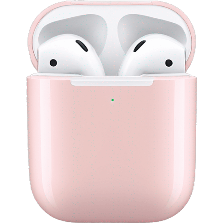 Soft pink AirPods  emoji