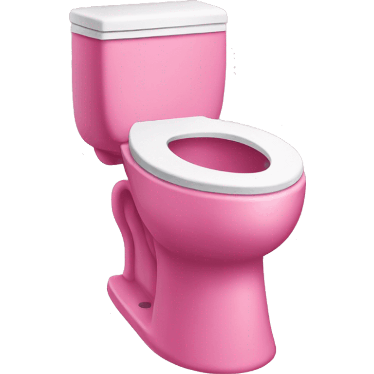 pink toilet emoji