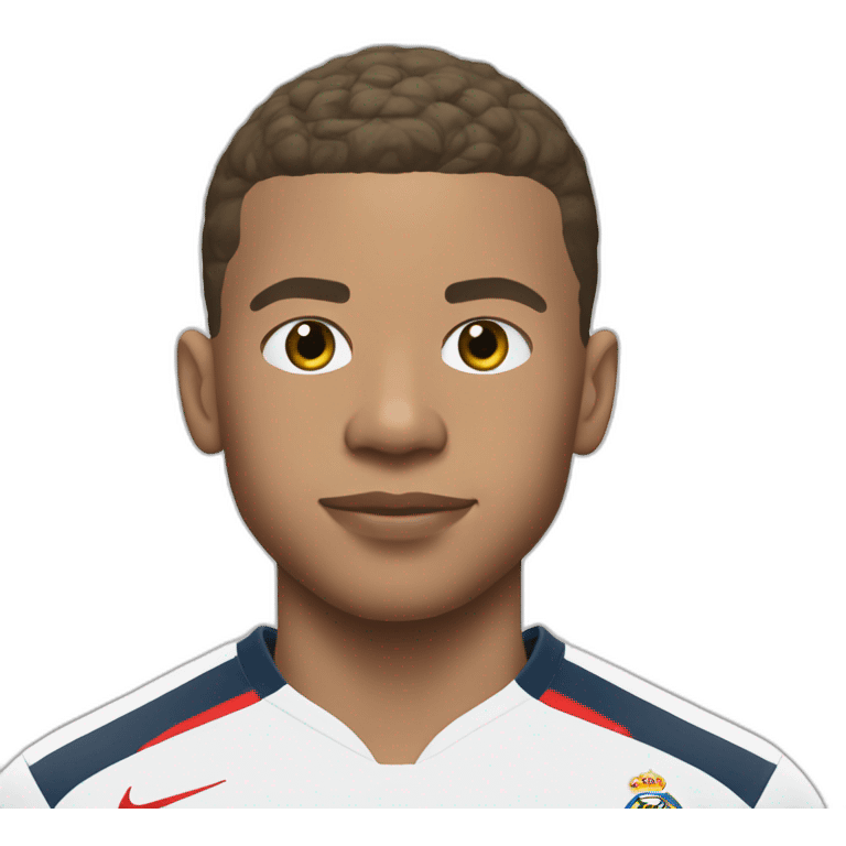 mbappe réal madrid emoji