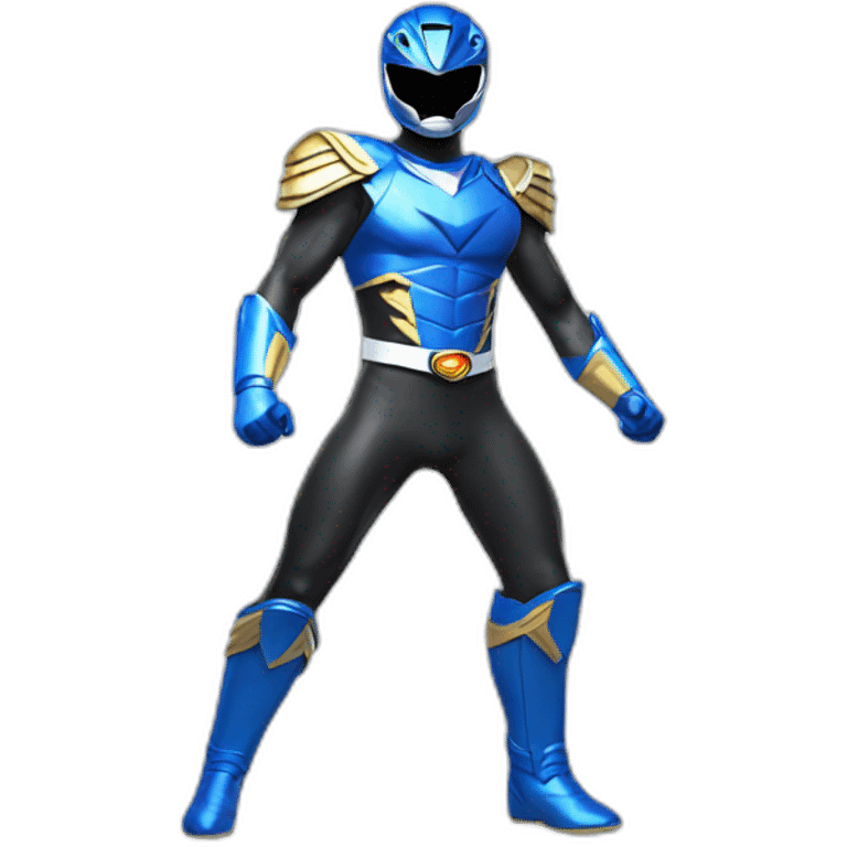 blue power ranger emoji