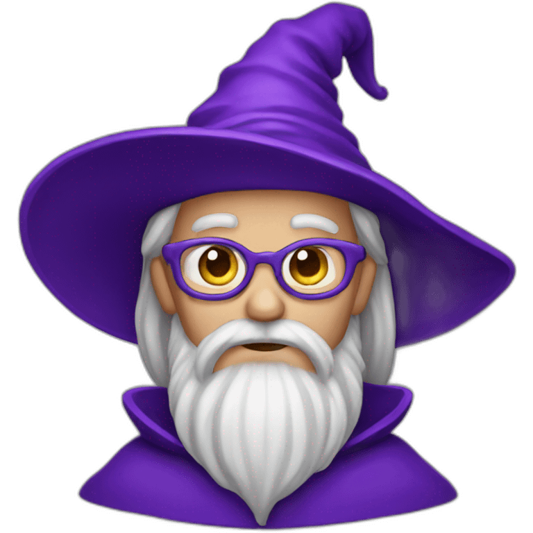 purple wizard emoji