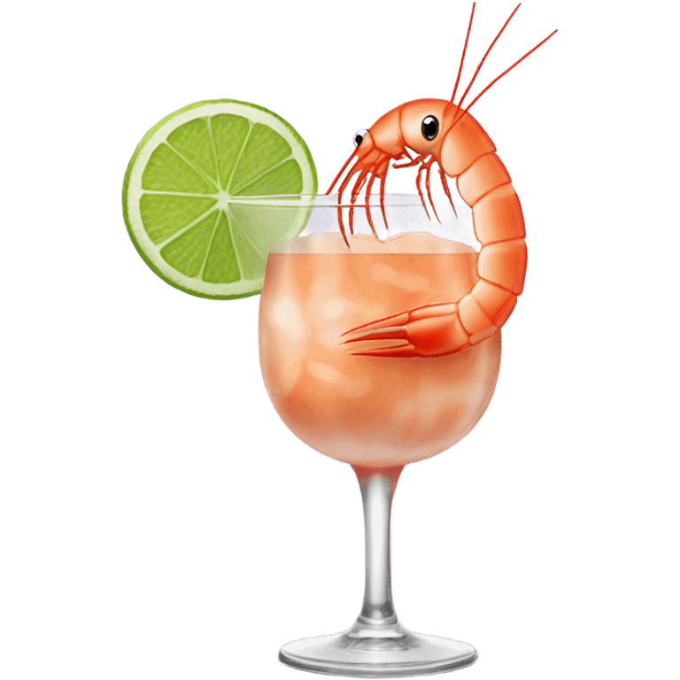 Prawn cocktail  emoji