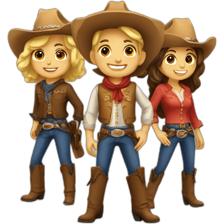 Cowboy party emoji