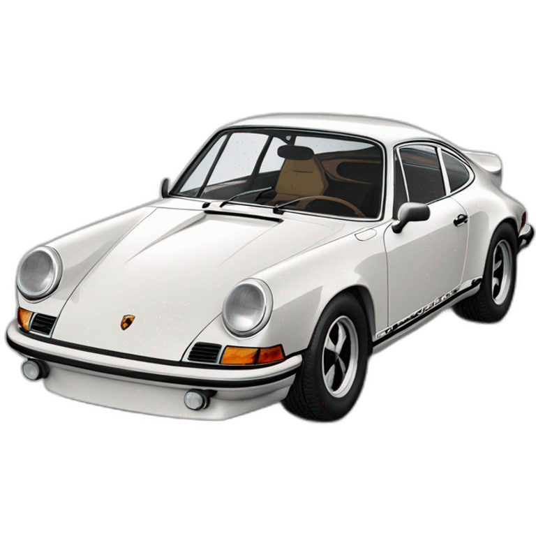 Porsche carrera rs 2.7 1973 emoji