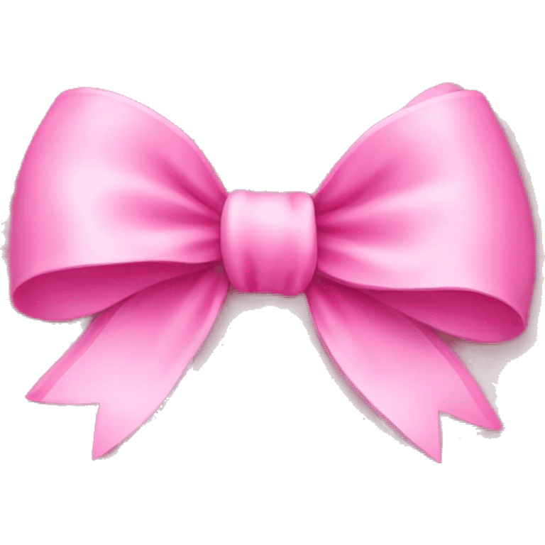 pink bow emoji