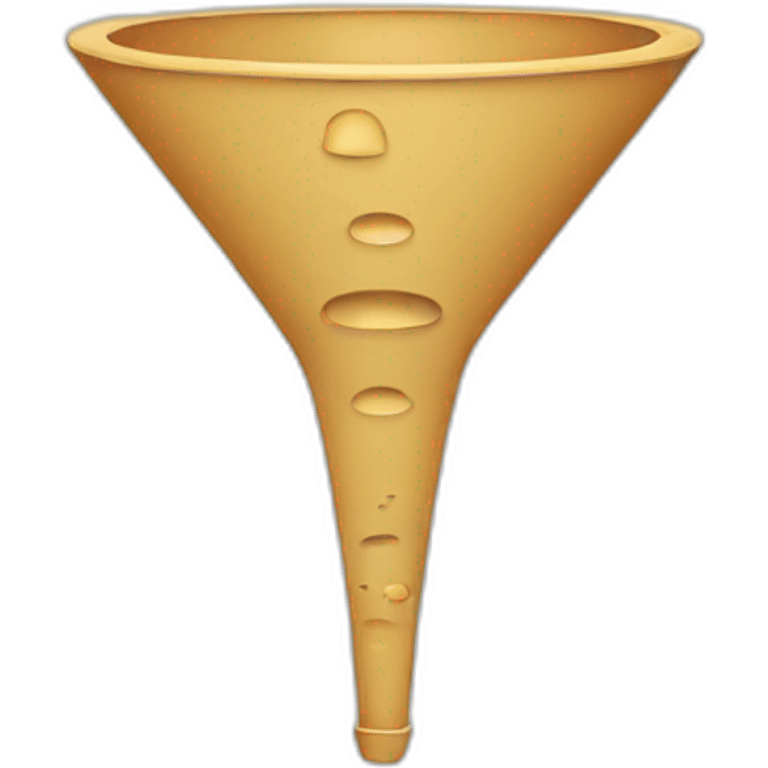 funnel with holes emoji