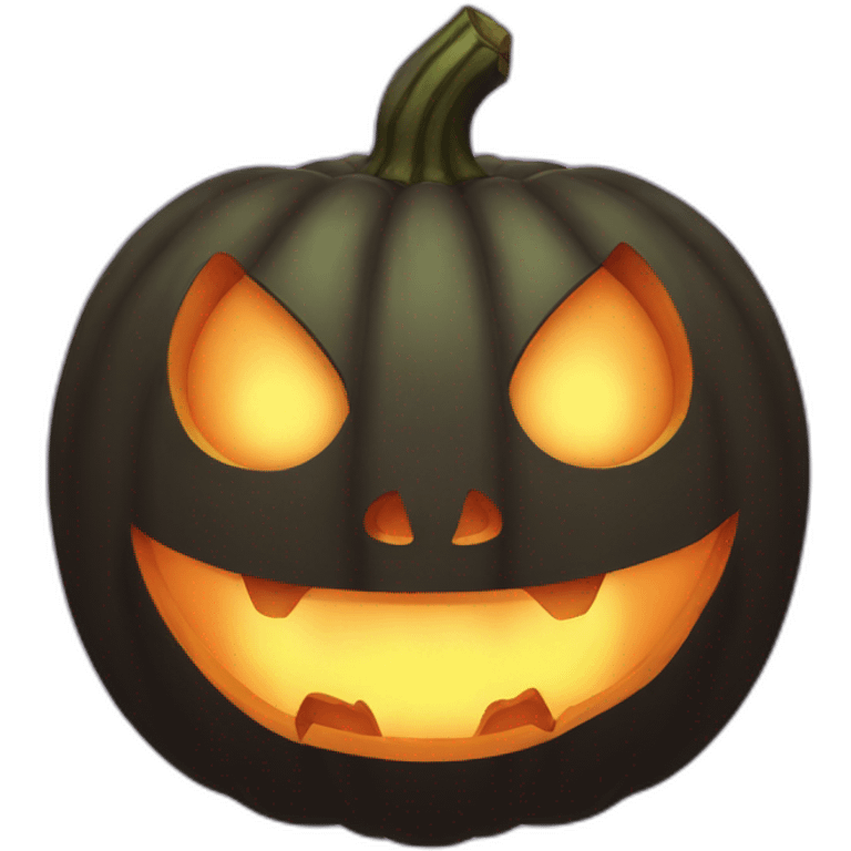 Spooky pumkin emoji