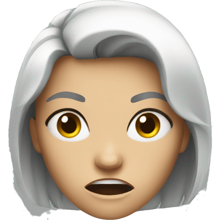 Angry woman emoji