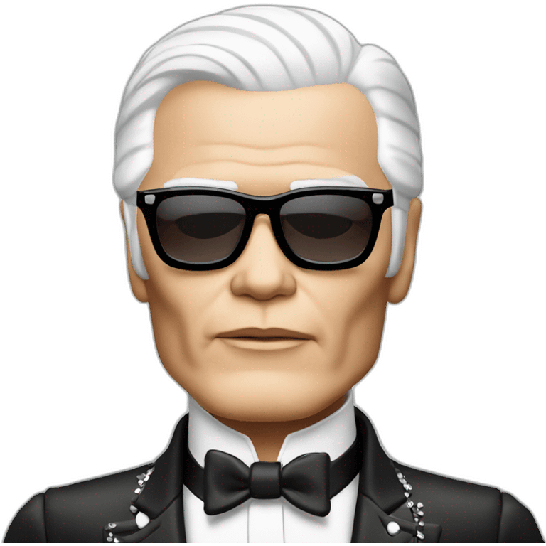 Karl lagerfeld emoji