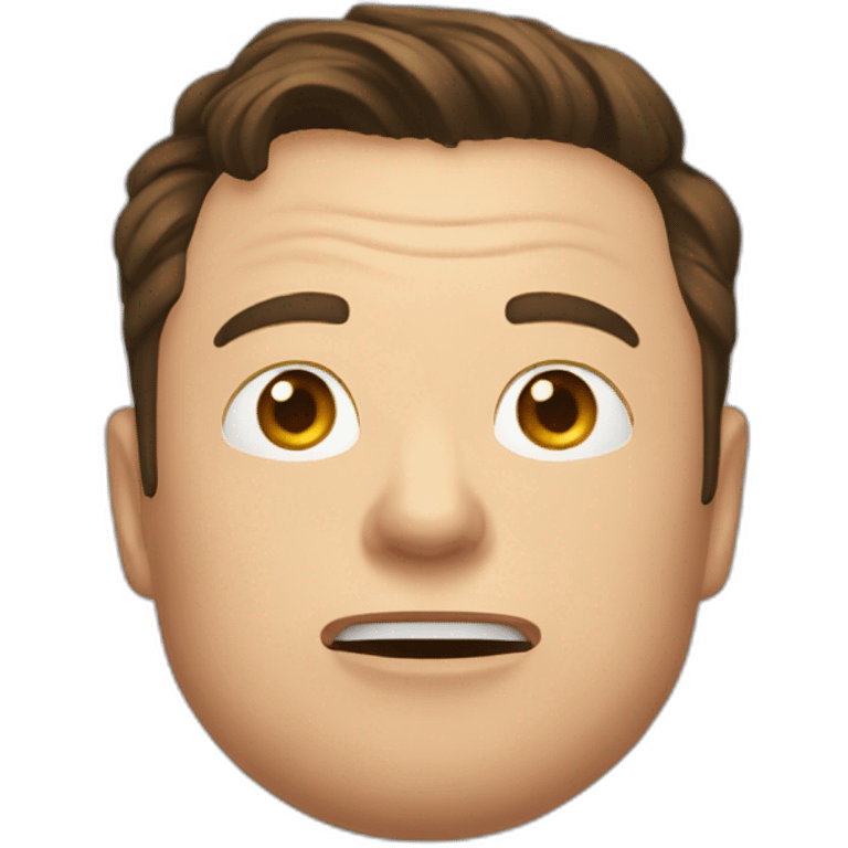 Groggy Elon musk emoji