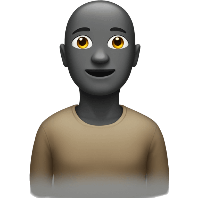 A human with the head of a seal emoji