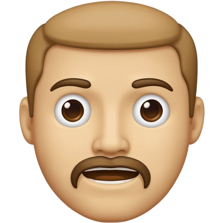 basic emoji with goatee scratching it emoji