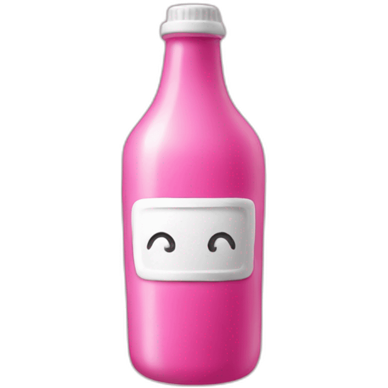 Pink Bottle emoji