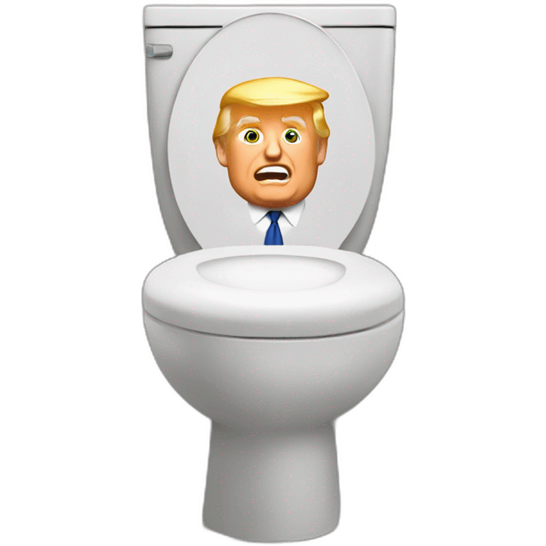 Donald-trump-on-the-toilet-realistic emoji