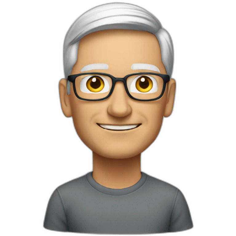 tim-cook-say-good-morning emoji