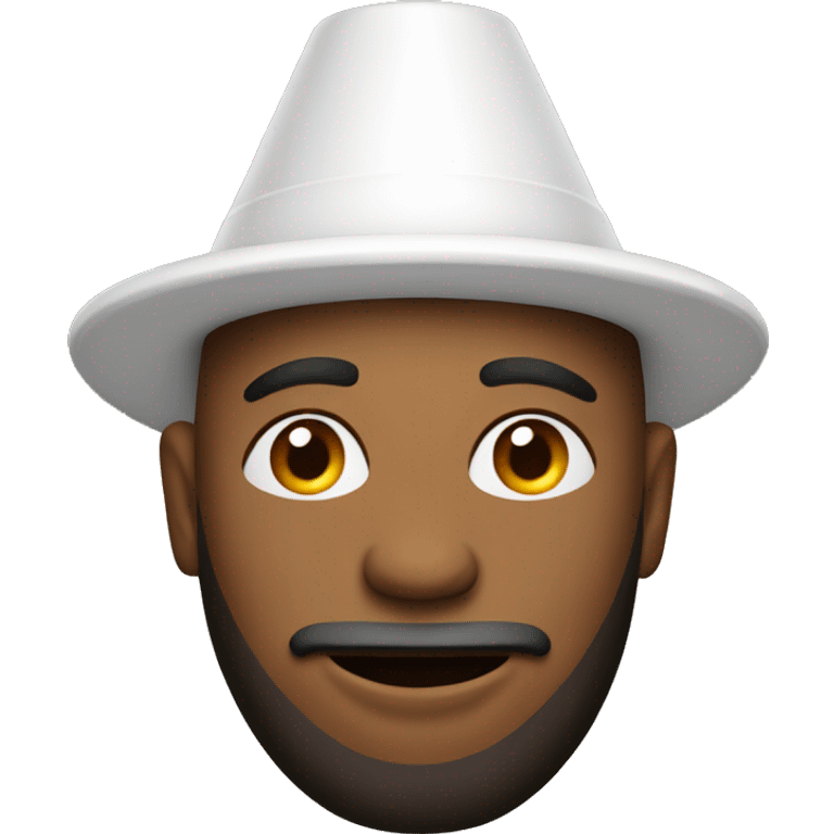 man with cone hat emoji