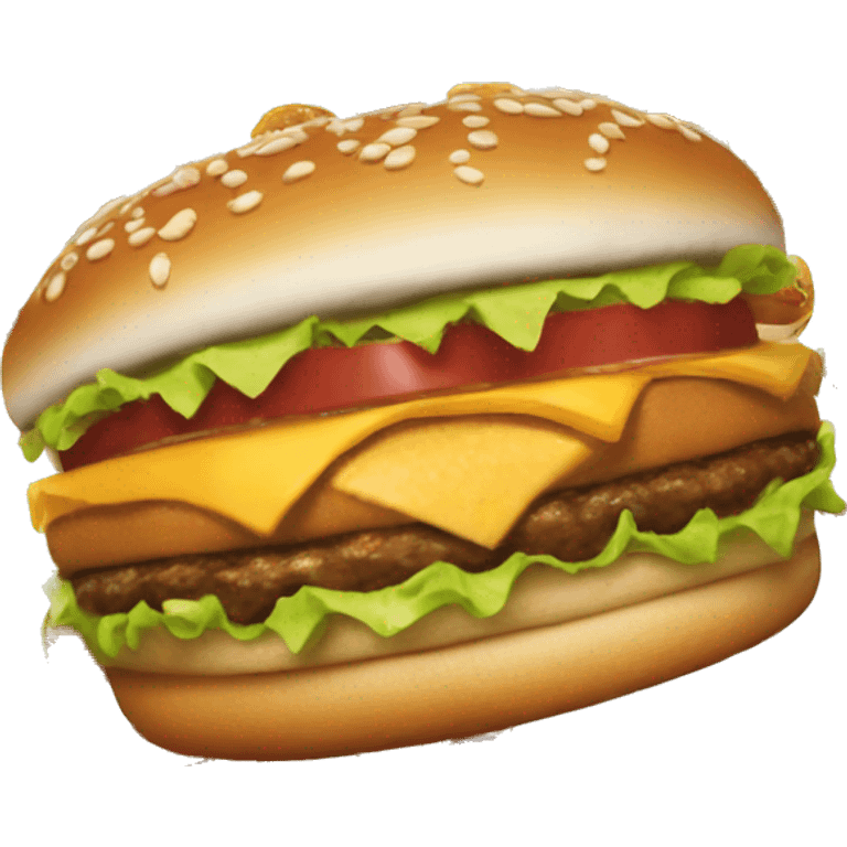 Burger King logo emoji