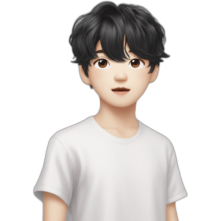 kpop-baekhyun-black-wavy-hair-bangs emoji