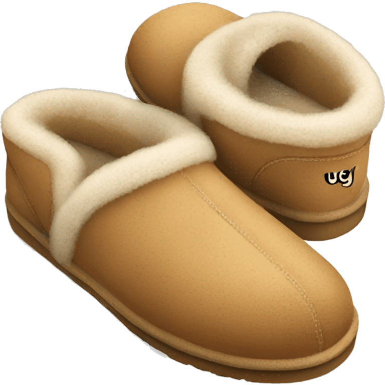 UGG slippers  emoji