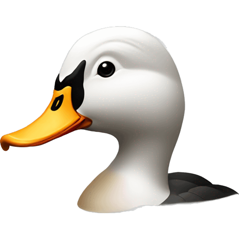 bald duck emoji