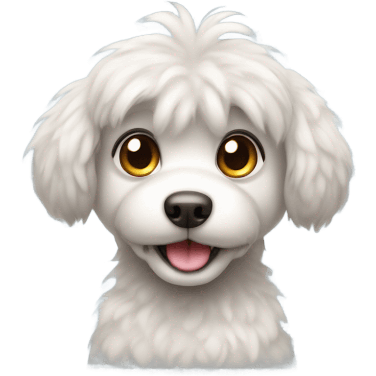 Cute dog emoji