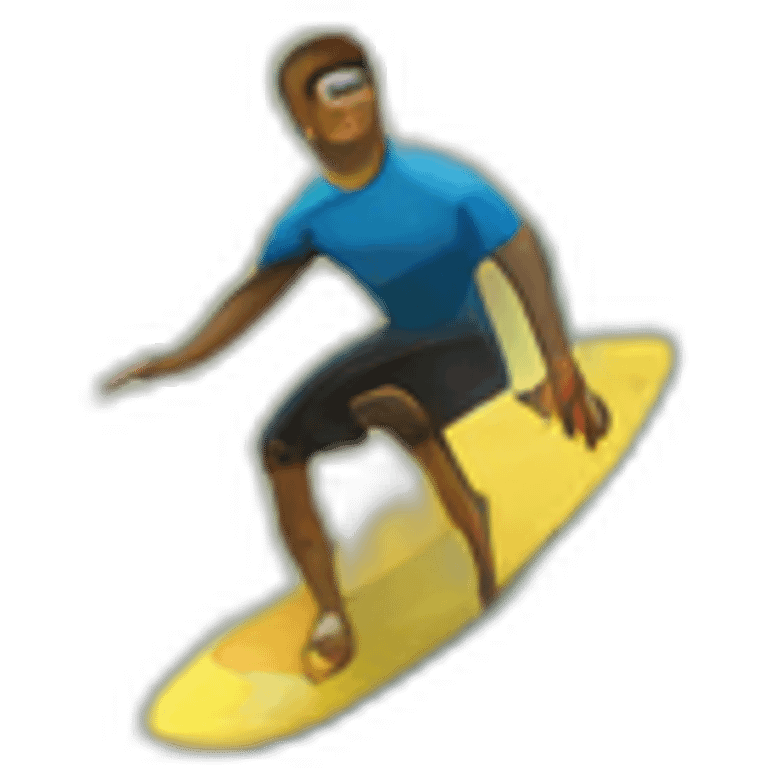 wave-surfing emoji