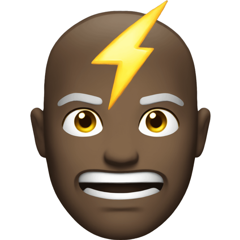 God of lightning emoji