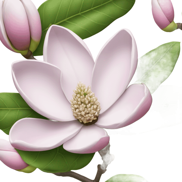 Magnolia plant  emoji