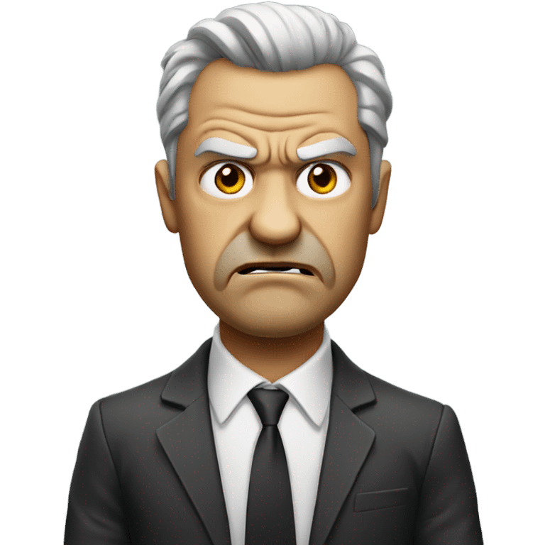 Angry boss emoji