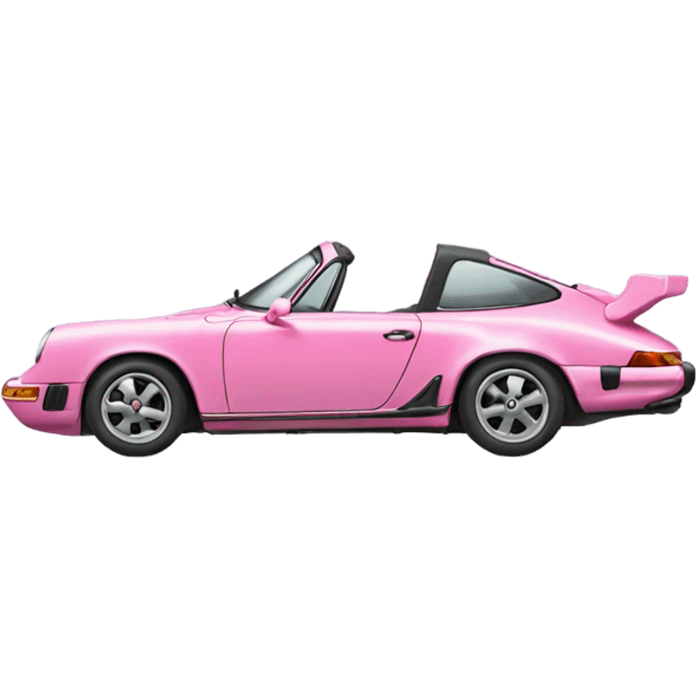 pink porsche  emoji