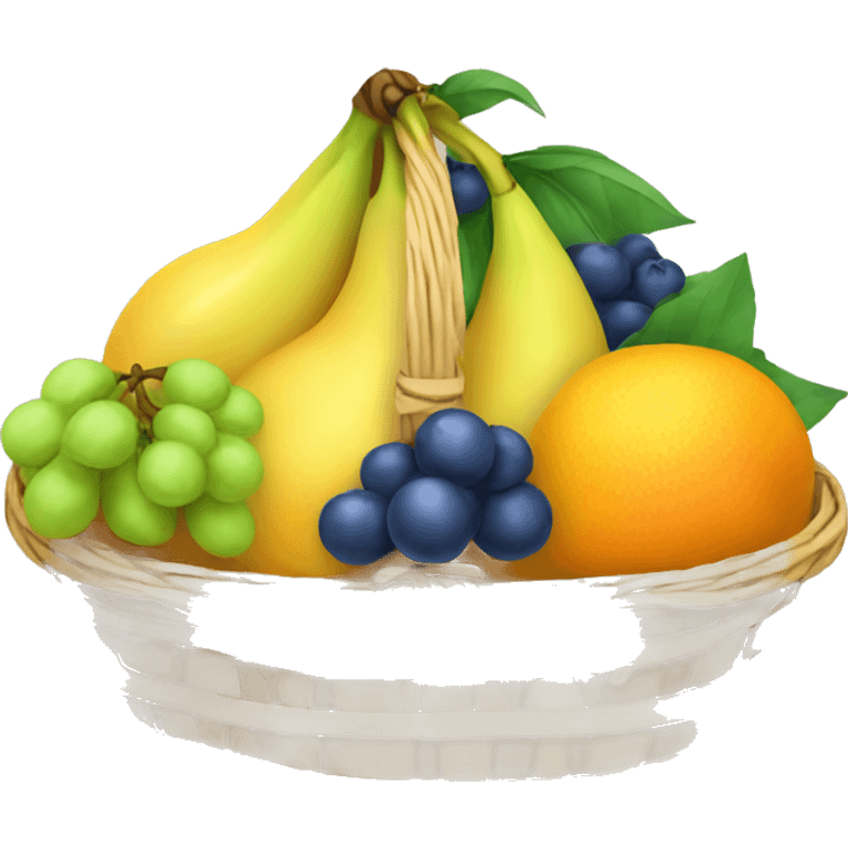 Fruit basket  emoji