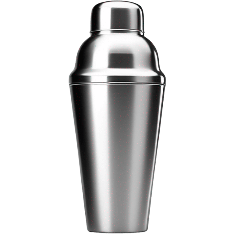 Metal cocktail shaker emoji