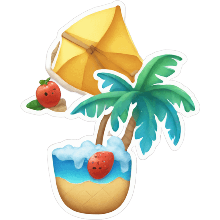 cute summer emojis emoji