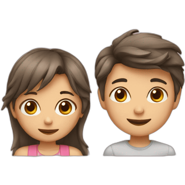 boy and girl emoji