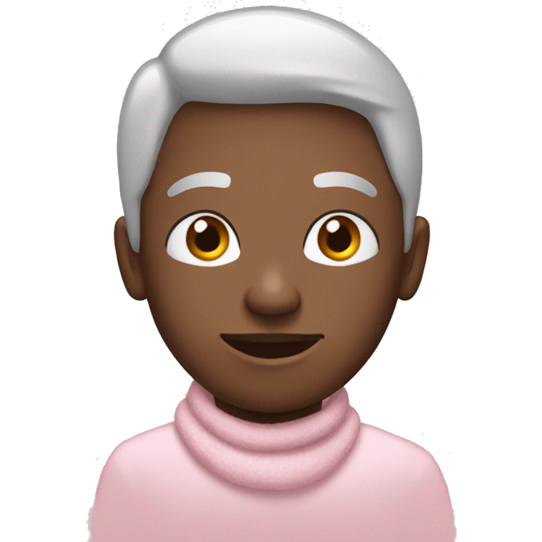 light pink christmas emoji