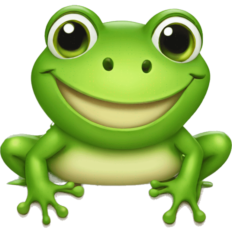 smiling frog emoji